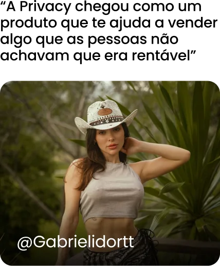 @gabrielidortt: A Privacy chegou como um produto que te ajuda a vender algo que as pessoas não achavam que era rentável